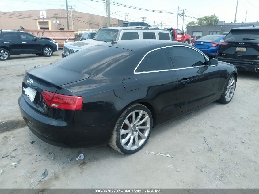 2013 AUDI A5 PREMIUM PLUS - WAULFAFR0DA056055