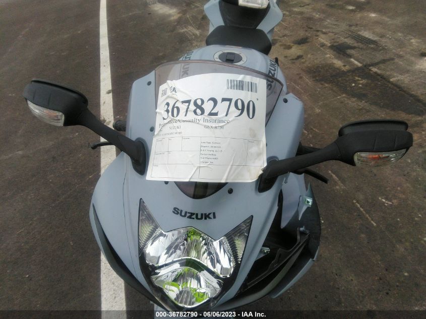2022 SUZUKI GSX-R750 - JS1GR7MA8N7101389