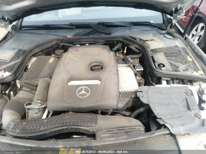 2017 MERCEDES-BENZ C 300 4MATIC - WDDWJ4KB2HF391051
