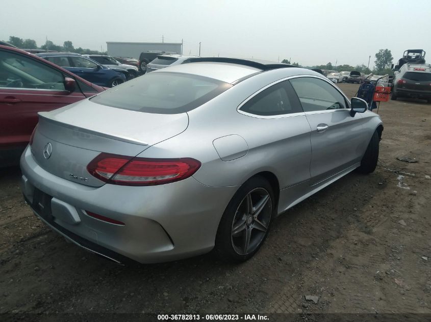 2017 MERCEDES-BENZ C 300 4MATIC - WDDWJ4KB2HF391051