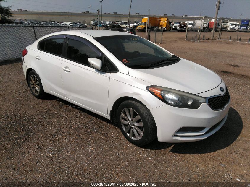 2014 KIA FORTE LX - KNAFX4A66E5210870