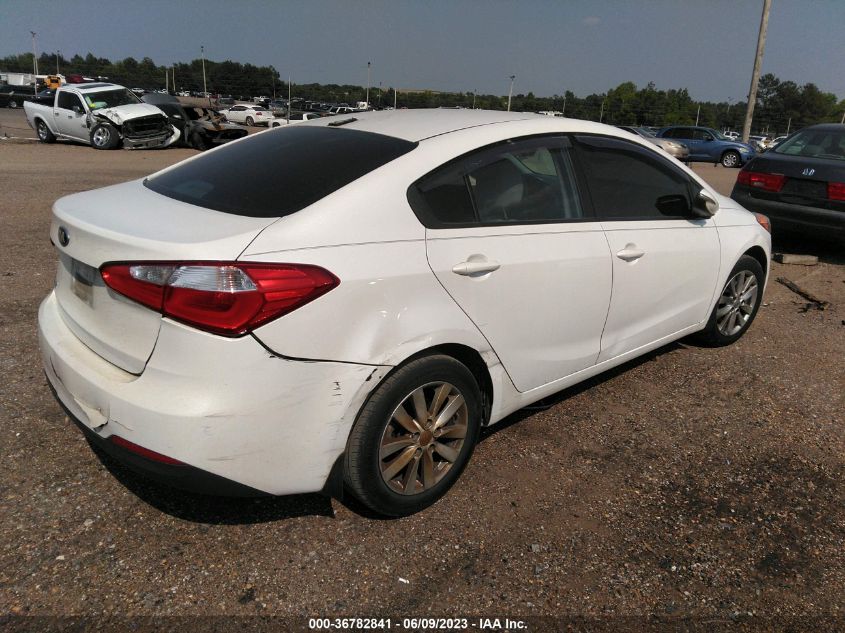 2014 KIA FORTE LX - KNAFX4A66E5210870