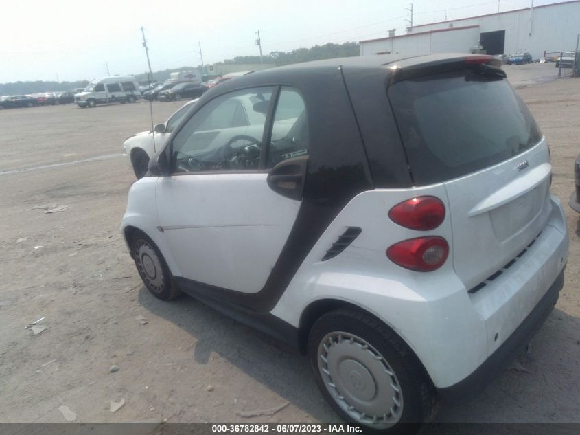 2015 SMART FORTWO PASSION/PURE WMEEJ3BA9FK801311