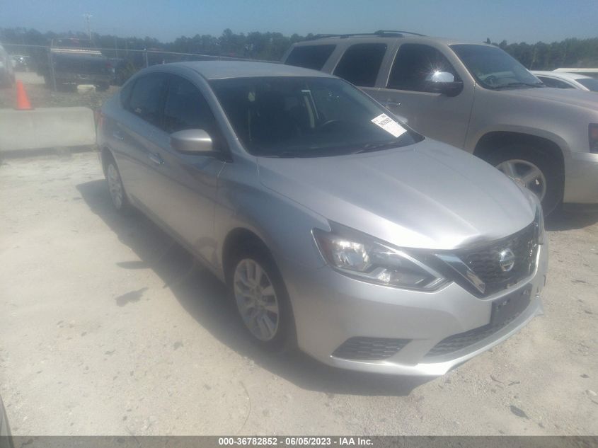 2016 NISSAN SENTRA SR/SL/S/SV/FE+ S - 3N1AB7AP7GY249367