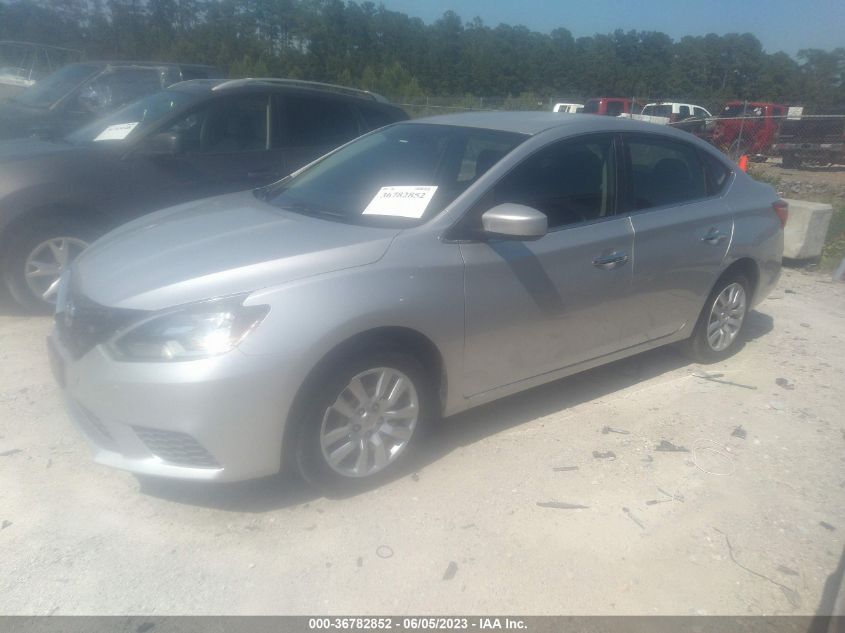 2016 NISSAN SENTRA SR/SL/S/SV/FE+ S - 3N1AB7AP7GY249367