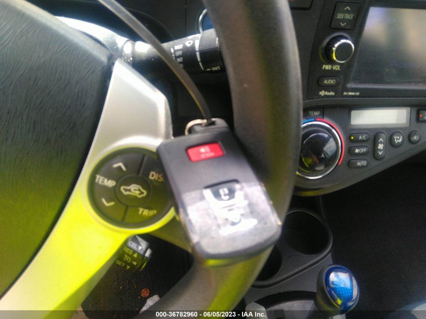 2013 TOYOTA PRIUS C ONE/TWO/THREE/FOUR - JTDKDTB36D1048866