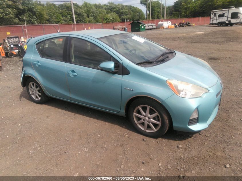 2013 TOYOTA PRIUS C ONE/TWO/THREE/FOUR - JTDKDTB36D1048866