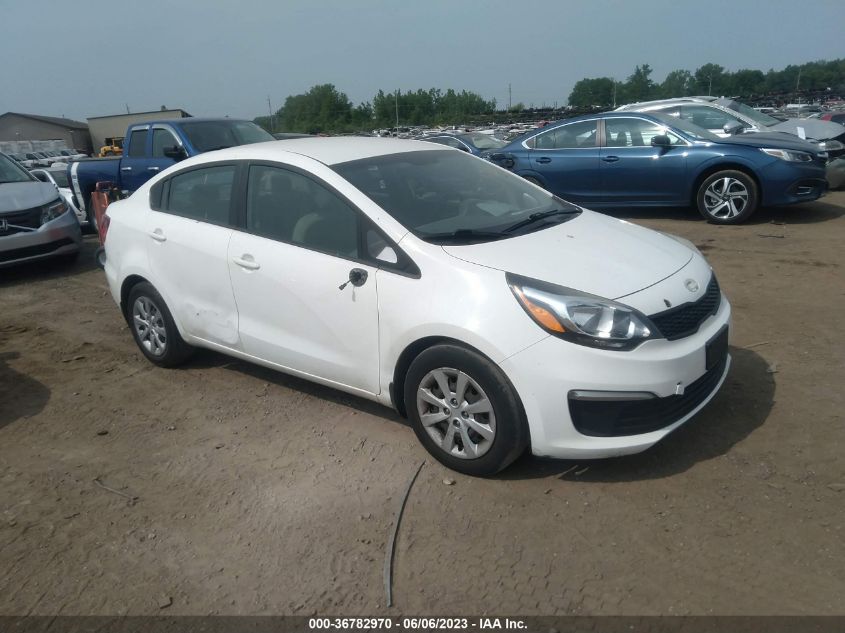 2016 KIA RIO LX - KNADM4A34G6641940