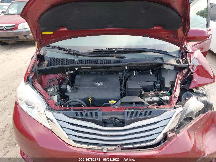 2013 TOYOTA SIENNA XLE AAS/XLE/LTD - 5TDYK3DC1DS283806