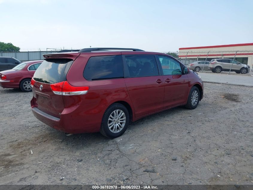 2013 TOYOTA SIENNA XLE AAS/XLE/LTD - 5TDYK3DC1DS283806