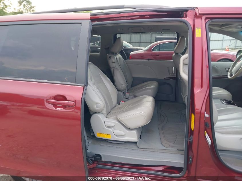 2013 TOYOTA SIENNA XLE AAS/XLE/LTD - 5TDYK3DC1DS283806