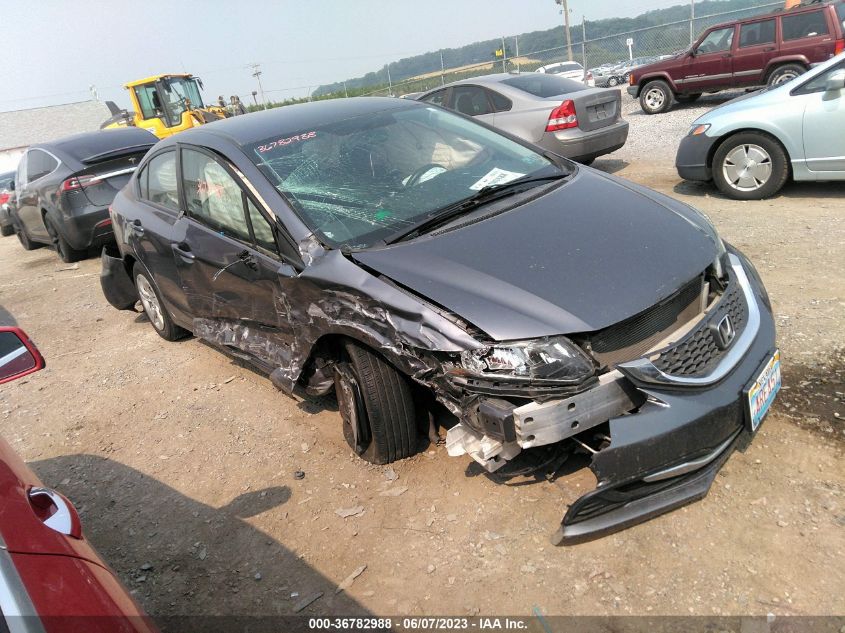 2015 HONDA CIVIC SEDAN LX - 19XFB2F54FE700512
