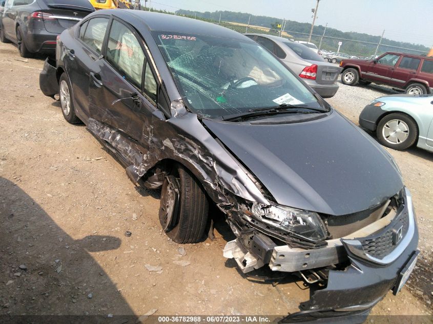 2015 HONDA CIVIC SEDAN LX - 19XFB2F54FE700512