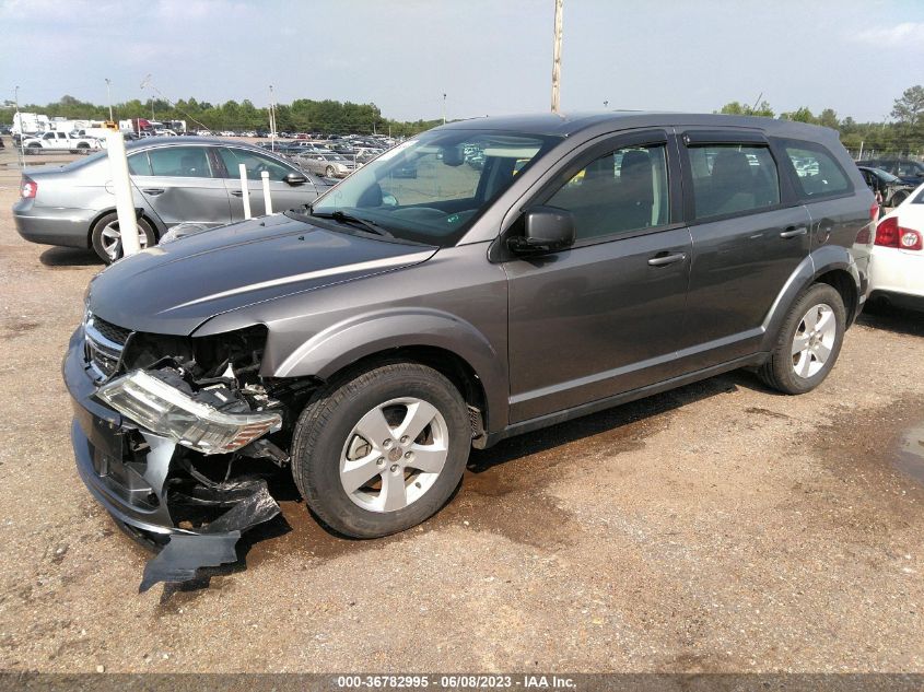 2013 DODGE JOURNEY AMERICAN VALUE PKG - 3C4PDCABXDT580208