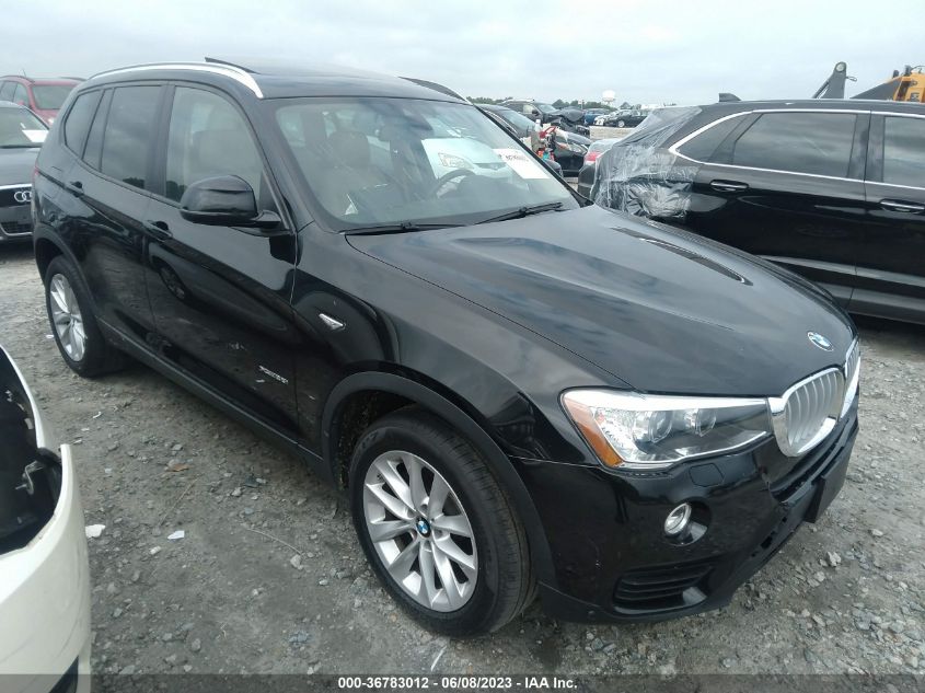 2017 BMW X3 XDRIVE28I - 5UXWX9C55H0T15095