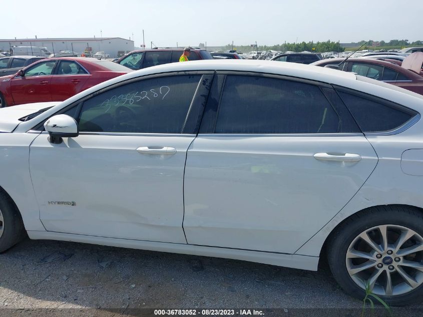 2017 FORD FUSION HYBRID S - 3FA6P0UU7HR235225