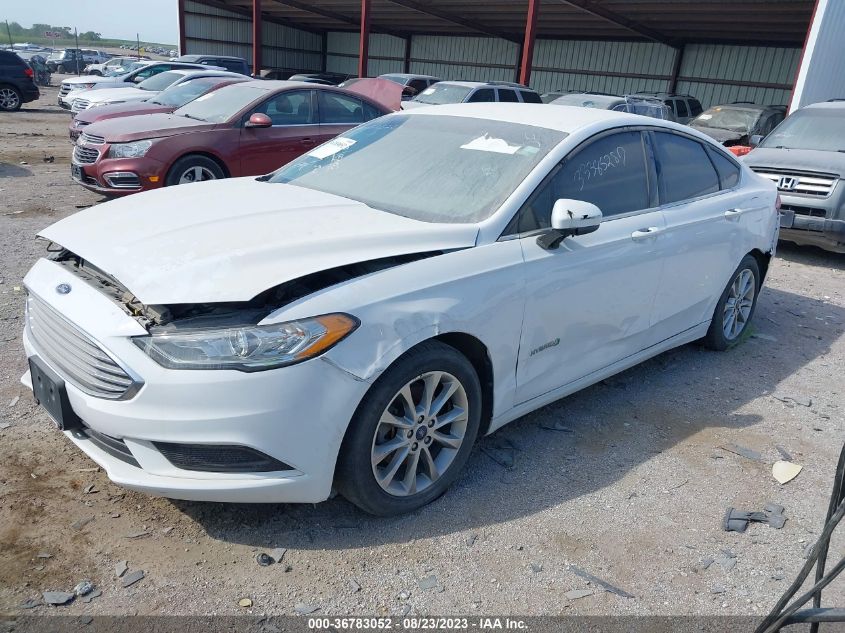 2017 FORD FUSION HYBRID S - 3FA6P0UU7HR235225