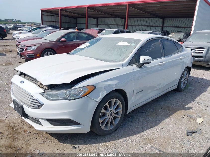 2017 FORD FUSION HYBRID S - 3FA6P0UU7HR235225