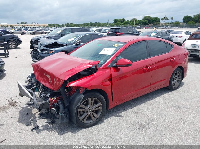VIN 5NPD84LF7JH310569 2018 HYUNDAI ELANTRA SEL/VALUE/LIMITED