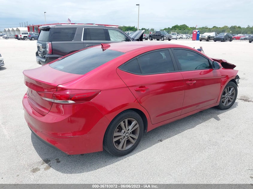 VIN 5NPD84LF7JH310569 2018 HYUNDAI ELANTRA SEL/VALUE/LIMITED