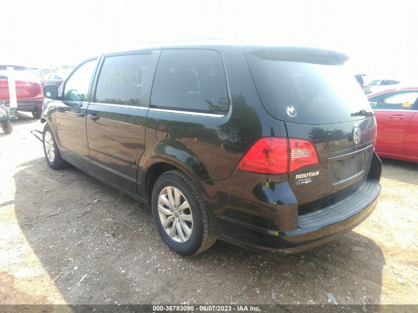 2014 VOLKSWAGEN ROUTAN SE W/RSE & NAVIGATION 2C4RVABG7ER135319