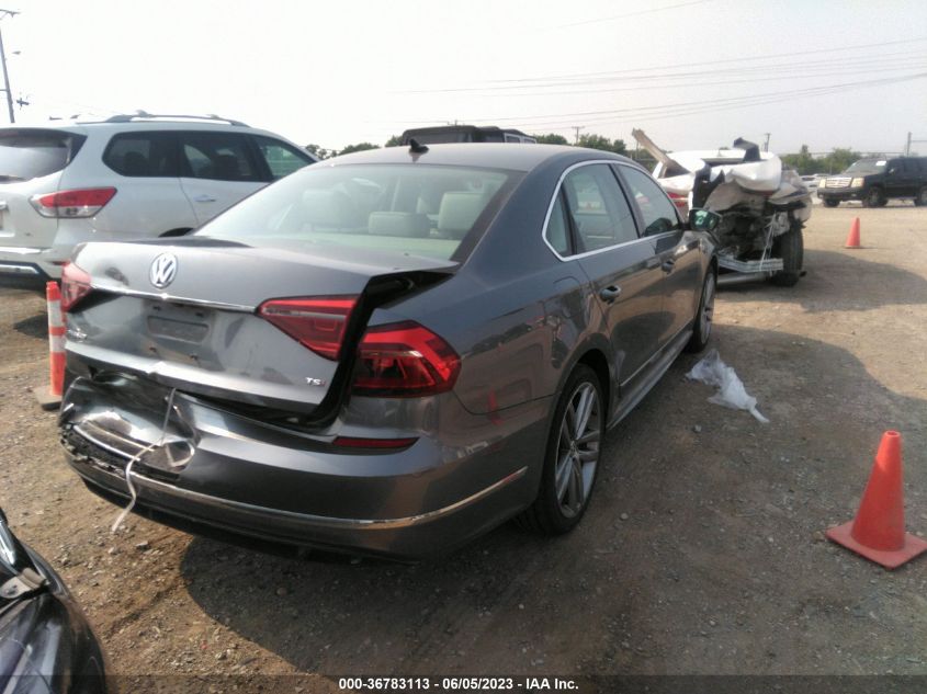 2017 VOLKSWAGEN PASSAT R-LINE W/COMFORT PKG - 1VWDT7A33HC051946