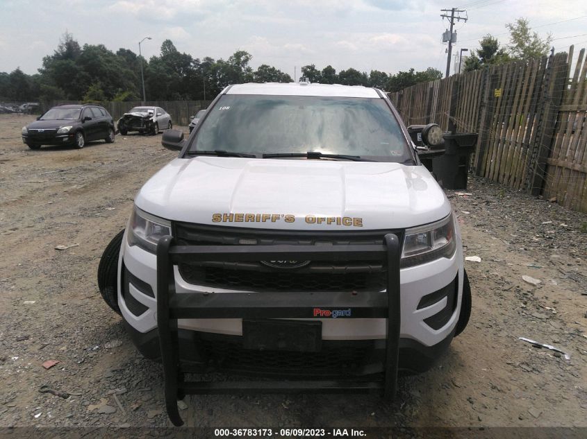 2016 FORD UTILITY POLICE 1FM5K8AR3GGC60627