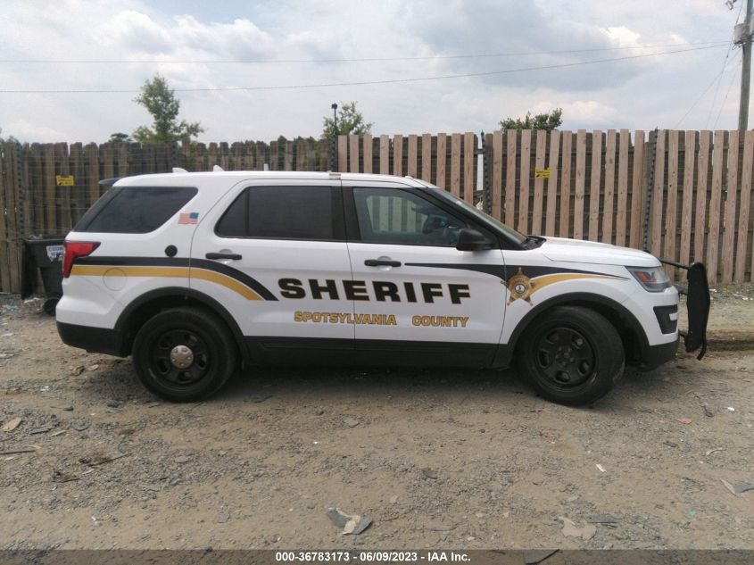 2016 FORD UTILITY POLICE 1FM5K8AR3GGC60627