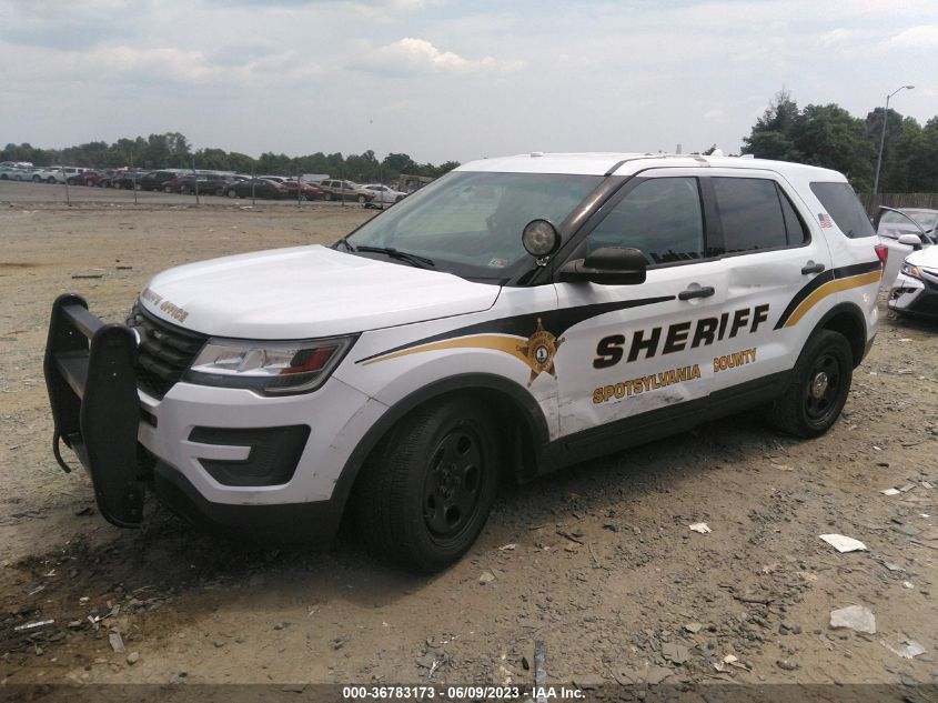 2016 FORD UTILITY POLICE 1FM5K8AR3GGC60627