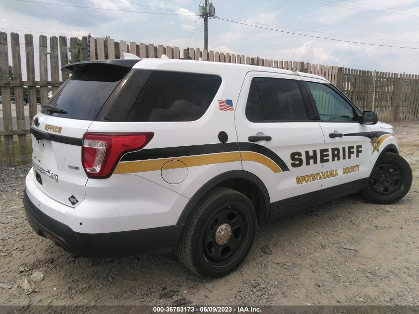 2016 FORD UTILITY POLICE 1FM5K8AR3GGC60627
