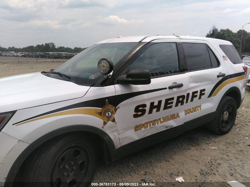 2016 FORD UTILITY POLICE 1FM5K8AR3GGC60627