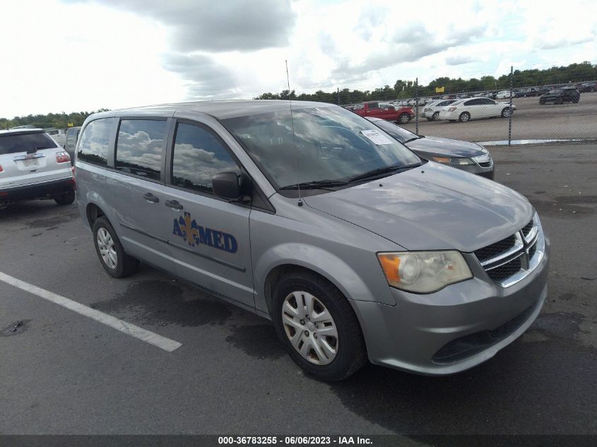 2015 DODGE GRAND CARAVAN AMERICAN VALUE PKG - 2C4RDGBG8FR512439