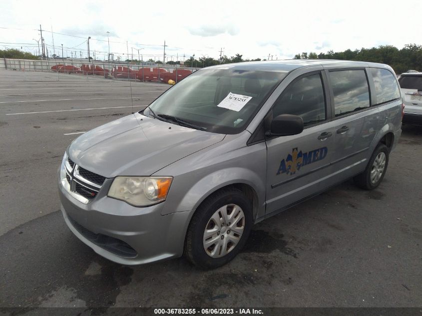 2015 DODGE GRAND CARAVAN AMERICAN VALUE PKG - 2C4RDGBG8FR512439