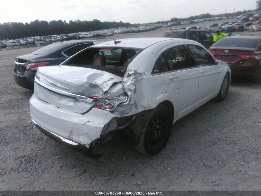 2013 CHRYSLER 200 LX - 1C3CCBAB4DN561265