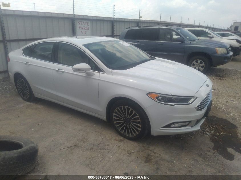 2017 FORD FUSION TITANIUM/PLATINUM - 3FA6P0K91HR182097