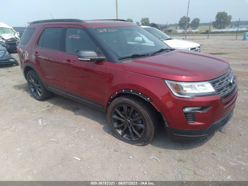 2018 FORD EXPLORER XLT - 1FM5K8D89JGA17446