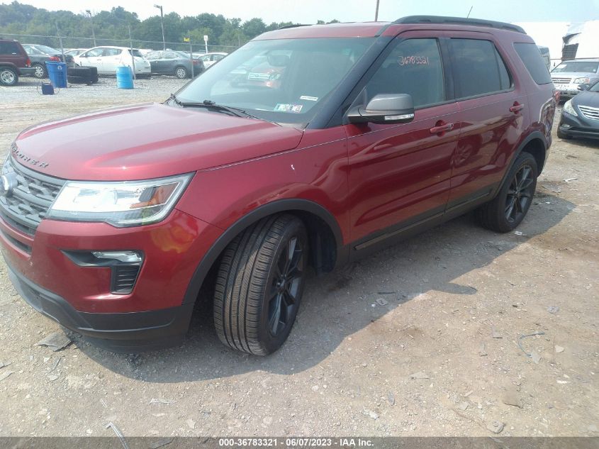 2018 FORD EXPLORER XLT - 1FM5K8D89JGA17446