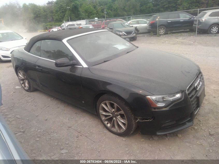 2013 AUDI A5 PREMIUM PLUS - WAULFAFHXDN010975