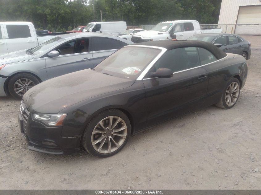 2013 AUDI A5 PREMIUM PLUS - WAULFAFHXDN010975