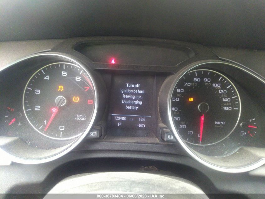 2013 AUDI A5 PREMIUM PLUS - WAULFAFHXDN010975