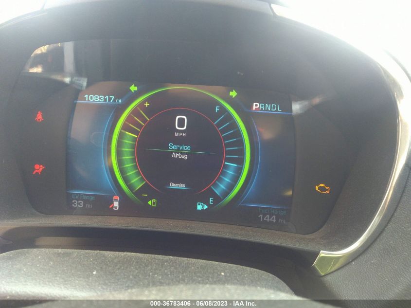 2017 CHEVROLET VOLT PREMIER - 1G1RB6S59HU141157