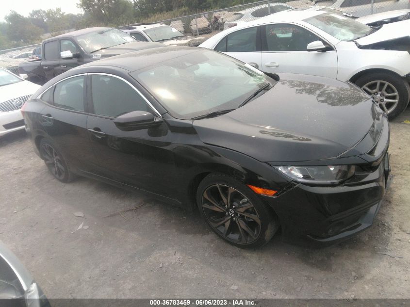 2019 HONDA CIVIC SEDAN SPORT - 2HGFC2F81KH530522
