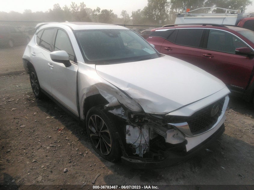 VIN JM3KFBDM8N0536192 2022 MAZDA CX-5 2.5 S PREMIUM PACKAGE