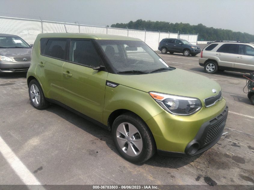 2015 KIA SOUL BASE - KNDJN2A2XF7762768