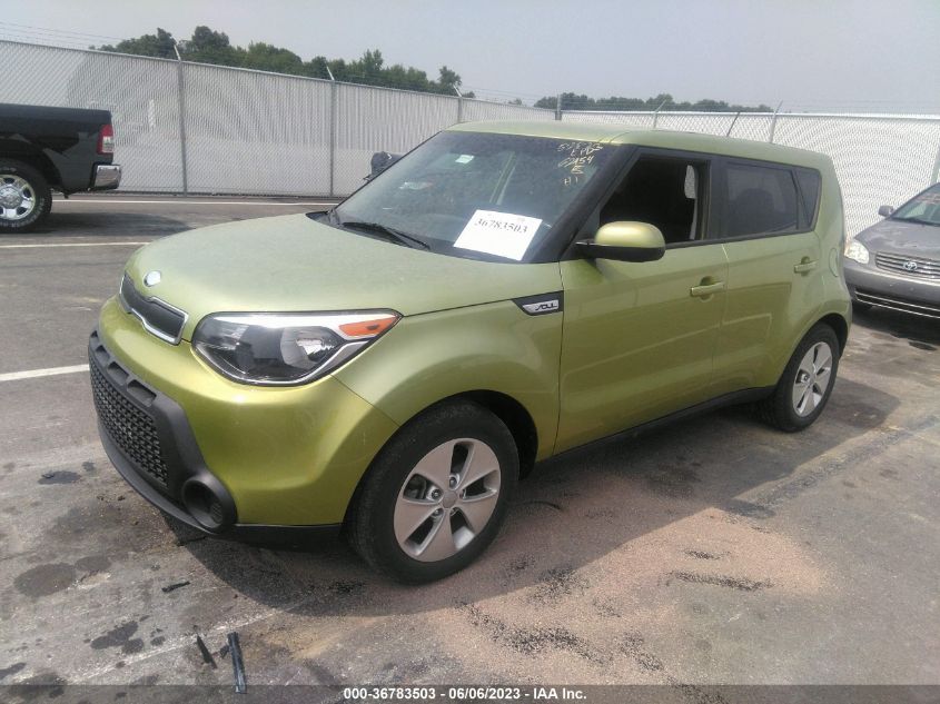 2015 KIA SOUL BASE - KNDJN2A2XF7762768