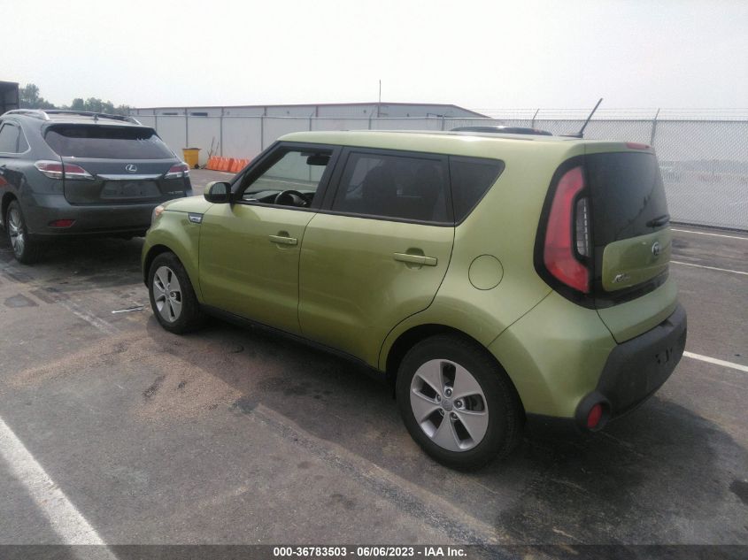 2015 KIA SOUL BASE - KNDJN2A2XF7762768