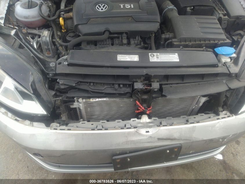 2017 VOLKSWAGEN GOLF SPORTWAGEN S 3VWU17AU6HM523800