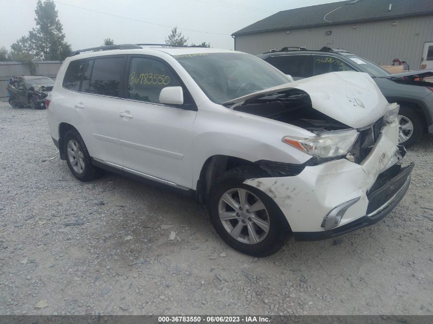 2013 TOYOTA HIGHLANDER PLUS/SE - 5TDBK3EH6DS258786