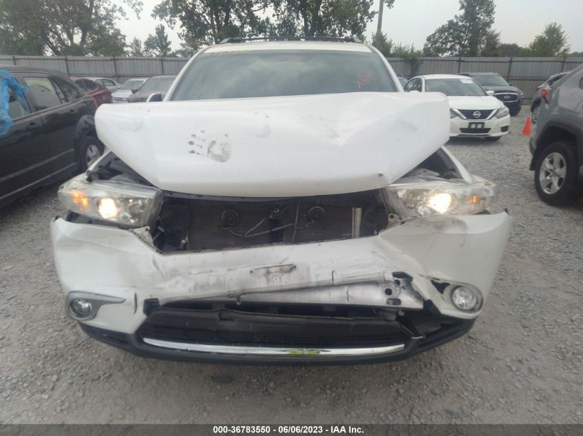 2013 TOYOTA HIGHLANDER PLUS/SE - 5TDBK3EH6DS258786