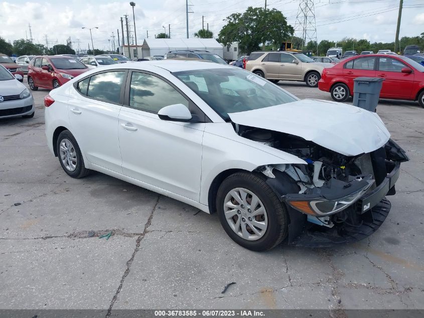 2017 HYUNDAI ELANTRA SE - 5NPD74LFXHH144884